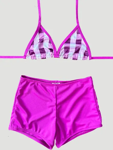 Garson Şortlu Bikini Takımı