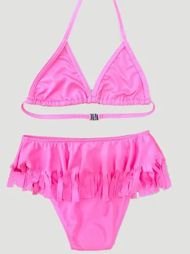 Garson Püsküllü Bikini Takımı